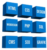 HTML,CSS,Design,Webdesign,PHP,SQL,CMS,SEO,Grafik